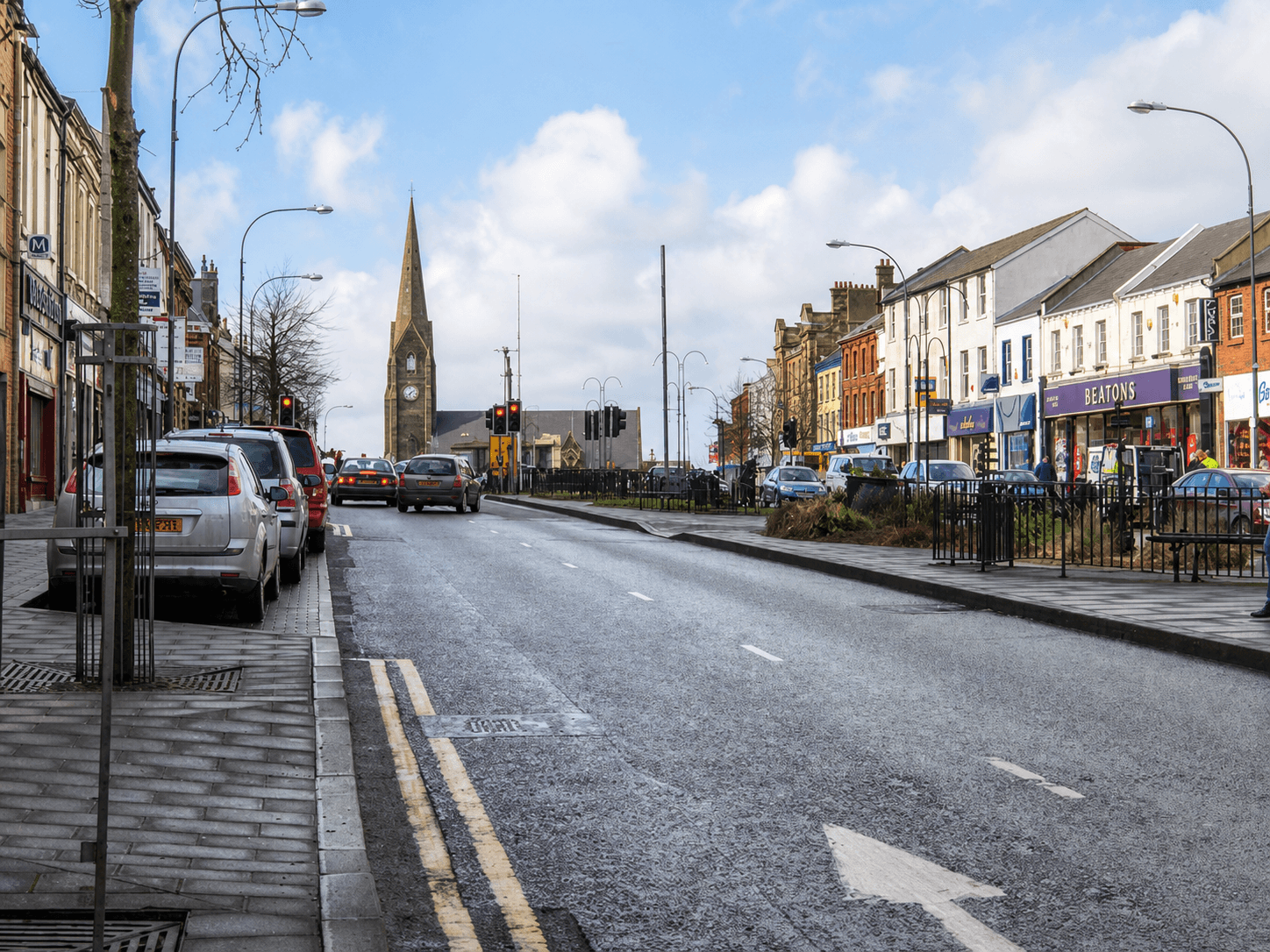 Church Place on Lurgan High Street