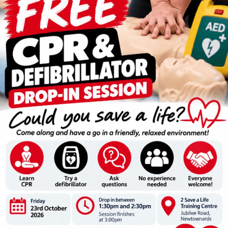 2 Save A Life - First Aid NI in Newtownards