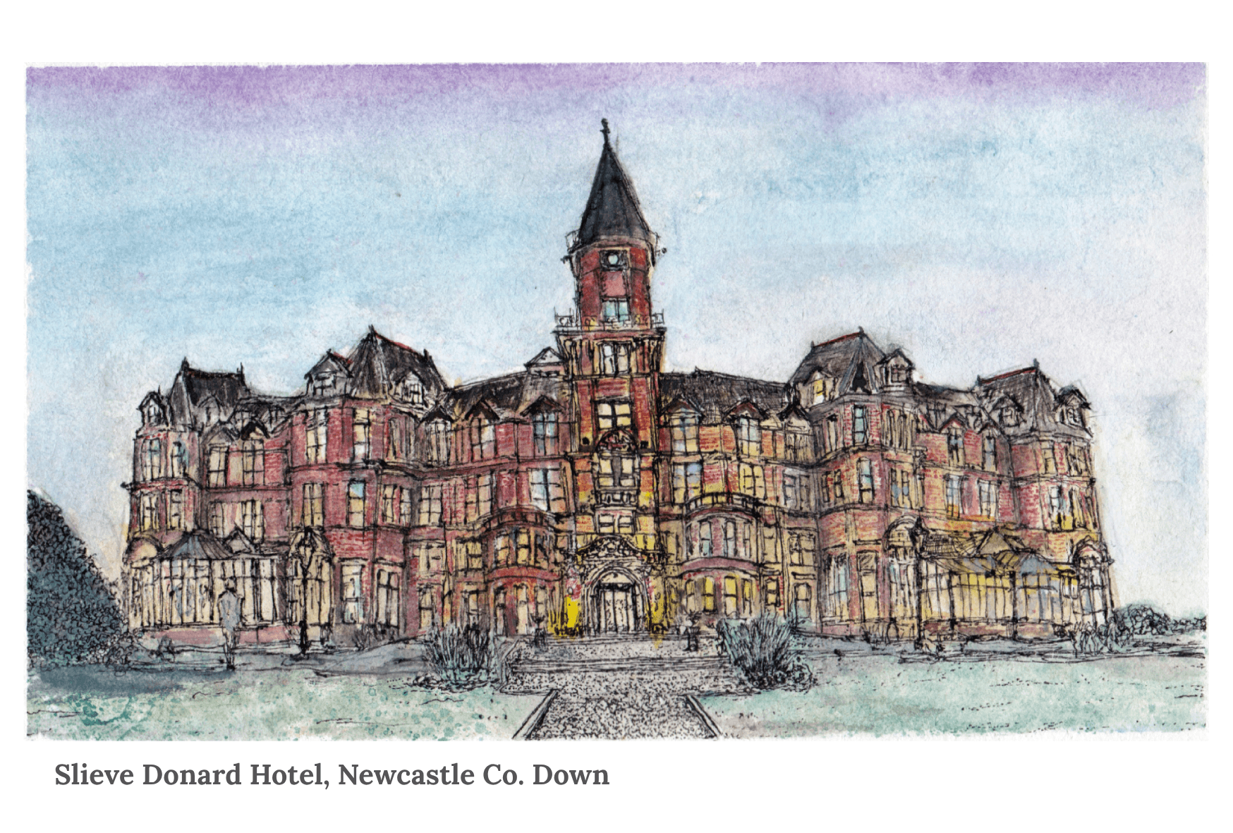 Drawn to Co Down by Craig Fyfe in Newcastle