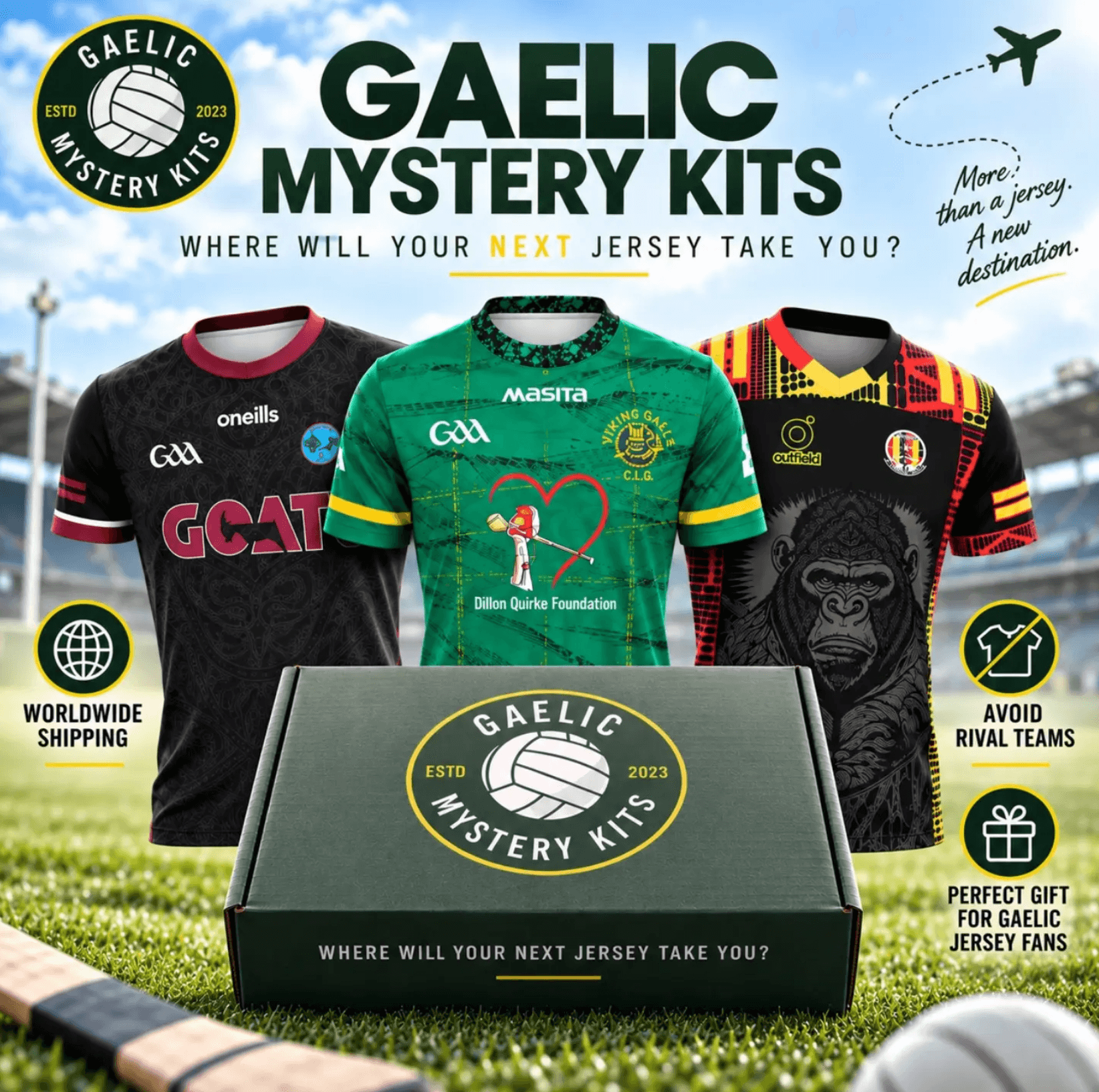 Gaelic Mystery Kits in Lurgan